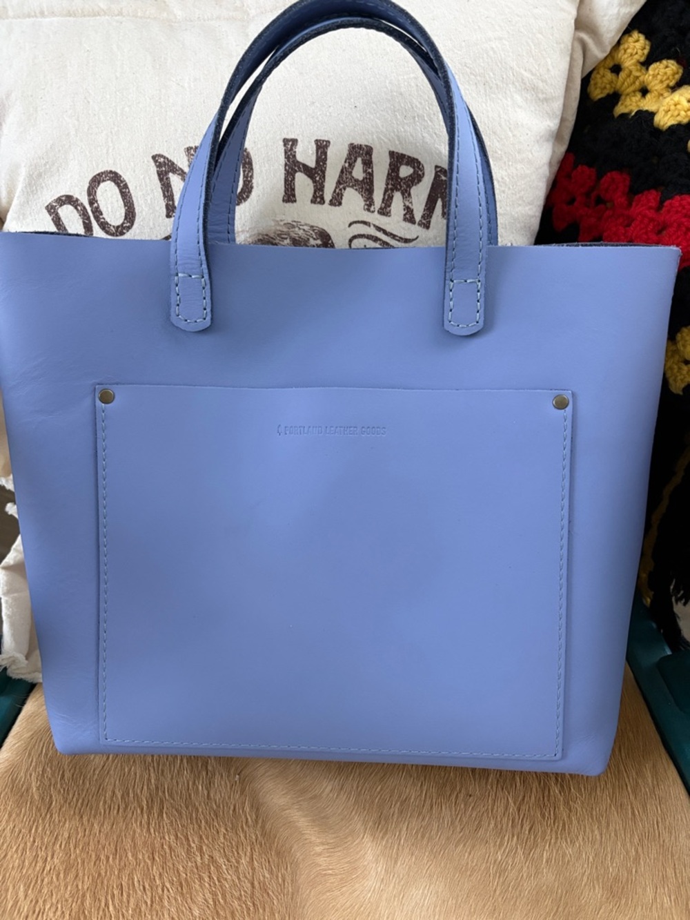 Portland leather goods medium tote